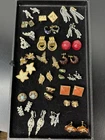 Vintage Costume Jewelry Lot - Earrings