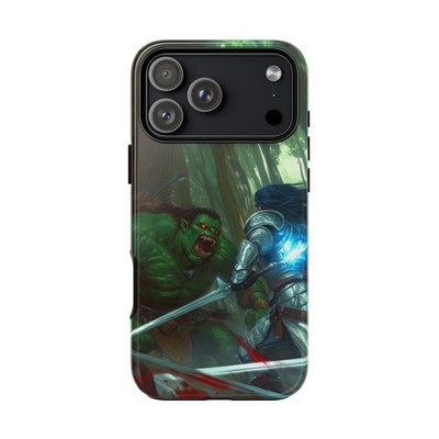 For iPhone/Galaxy/Pixel | Phone Ink Case - Orc Knight Warrior Epic Battle