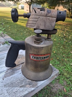 Vintage Craftsman brass blowtorch