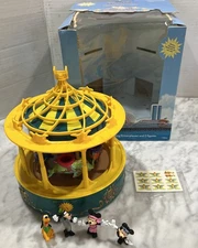 Disneyland California Adventure Paradise Pier King Tritons Carousel 4 Figures