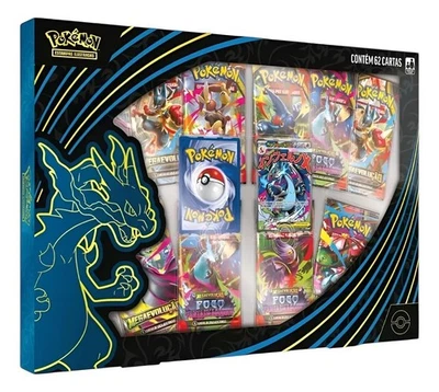 Coffret Pokemon Mega Evolution Mega Charizard X EX Oricorio Brésilien scellé - Photo 1/4