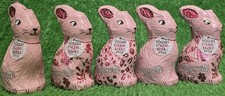 (60€/kg) 5x Yogurette Osterhase Hohlfigur Schokolade Strawberry 75g Versand0€