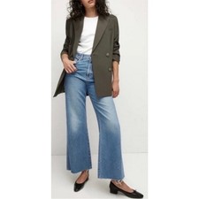 VERONICA BEARD Green Loden Hutchinson Dickey Blazer Jacket Size S