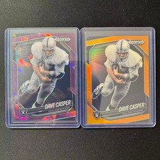 🍎PG 2025 PANINI PRIZM BLACK FOOTBALL /149 /49 DAVE CASPER LOT2