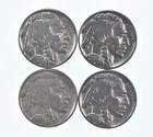 Buffalo Nickels Sharp Horn XF/AU - 1935 1936 1937 1936 Lot Collection *412