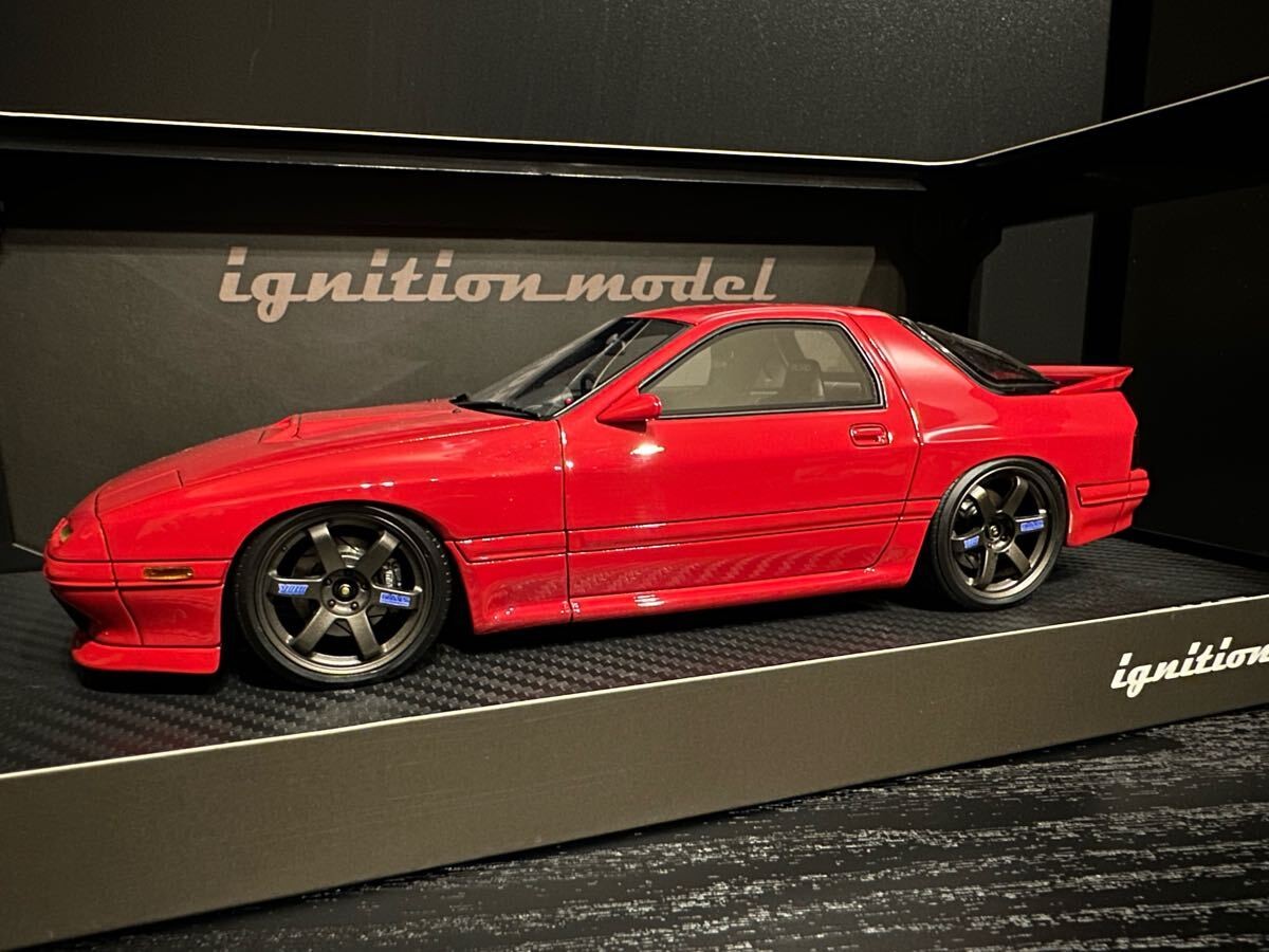 IG 0218 1/18 Mazda Savanna RX-7 (FC3S) Red イグニッションモデル