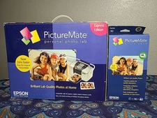 Epson PictureMate Personal Photo Lab Printer USB Port for Phone With Print Paper