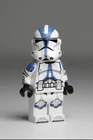 Lego Star Wars Trooper Labs 501st Custom 1 Rare Clone Trooper! Non-holed