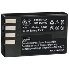 D-LI109 Battery for Pentax K-R, K-S Series, K-30 to K-500 Digital SLR