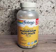 Solaray Magnesium Glycinate 350 mg 275 Veg Caps