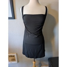 Womens NWT black Cider open back dress size M