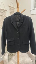 Quince Women's Black Three Button Blazer Jacket Size S