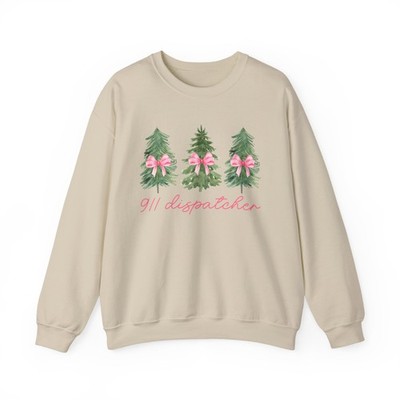 911 Dispatcher Sweatshirt Christmas Graduation Crewneck Pullover Shirt