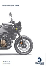 Husqvarna Service Workshop Shop Repair Manual 2025 Svartpilen 401 B.D. JP