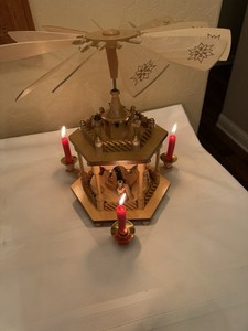 Richard Glasser 2 Tier German Pyramid Carousel