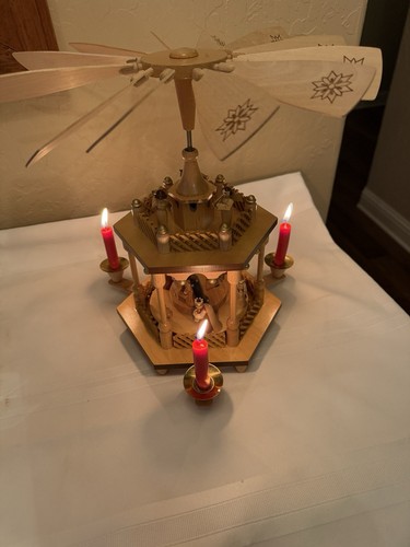 Richard Glasser 2 Tier German Pyramid Carousel