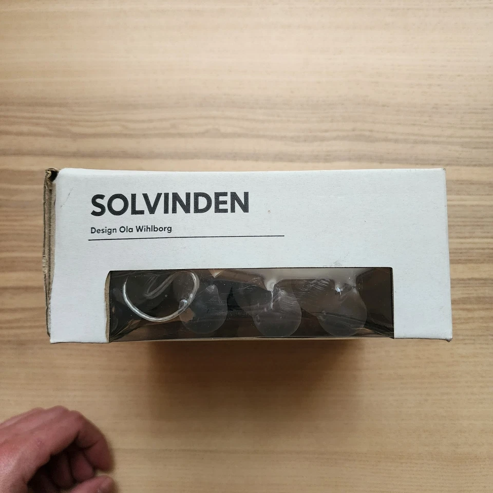 Retired IKEA Solvinden Solar Powered Bird String Lights - Frosted Clear - Image 3 of 4