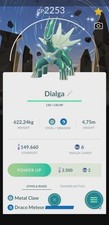 Pokemon Shiny Dialga - Kalos GO Tour 2026 background (Tr.a.d.e 20k or P.T.C)