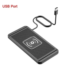 Wireless Car Phone Charger Fast Charging Pad Mat For iPhone Samsung Universal