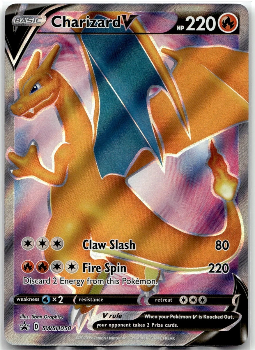 Charizard V SWSH050 SWSH: Sword & Shield Promo Cards for sale | eBay