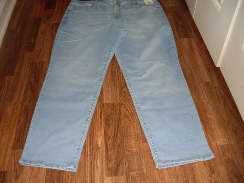 WOMENS TERRA & SKY STRAIGHT STRETCH JEANS SIZE 18W NWT