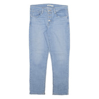 LEVI'S Mid Rise Womens Jeans Blue Slim Skinny W30 L26