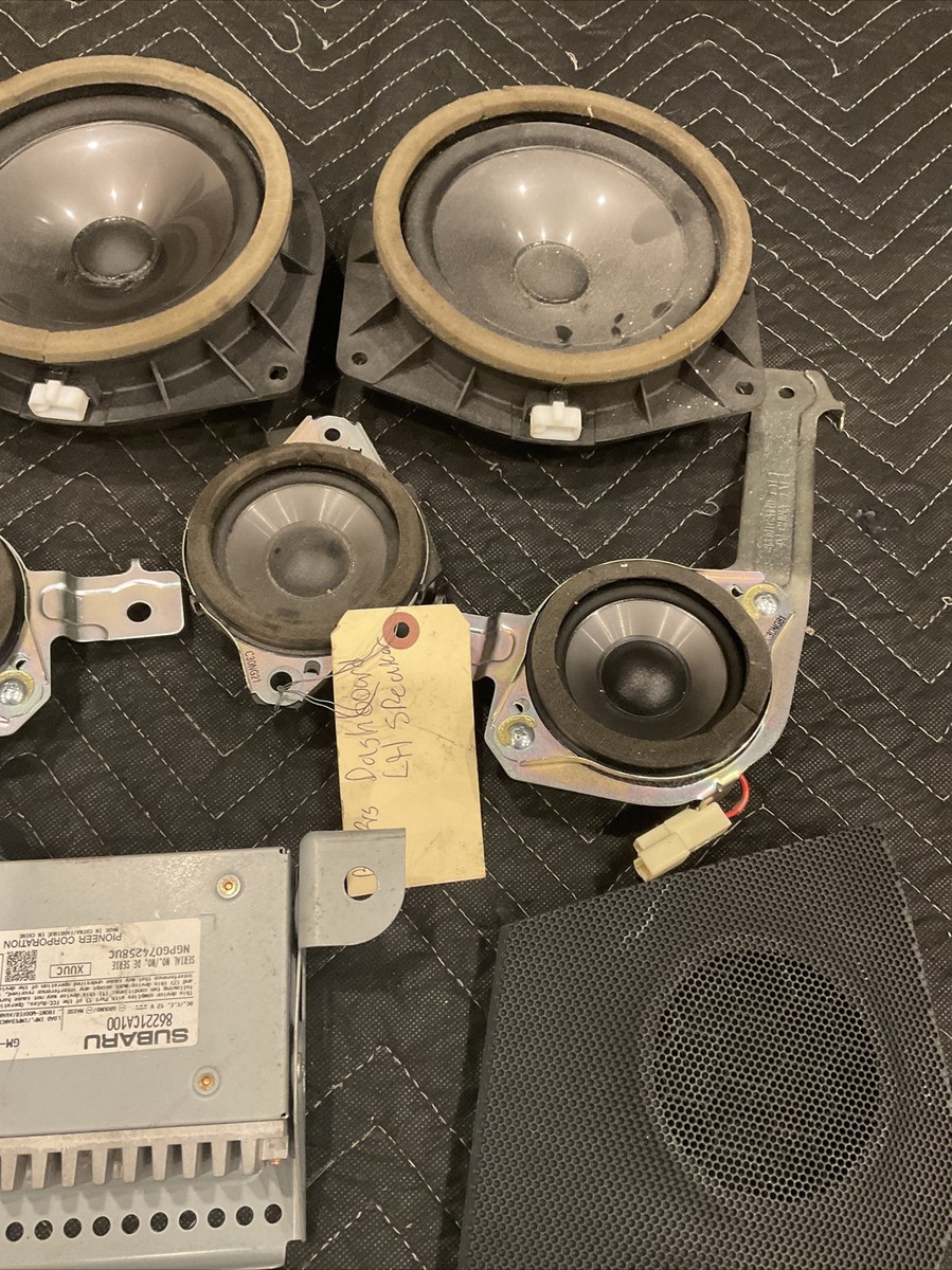 2013-2019 SCION FRS FR-S SUBARU BRZ TOYOTA 86 OEM SPEAKER SET WITH