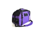 Purple Pet Carrier Soft sided xsmall Dog travel bag airline approved16"x8"x11.5"