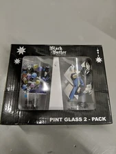 Black Butler Pint Glass 2 Pack