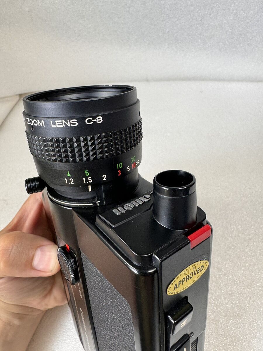 Canon 310XL Super 8 Movie Camera Zoom 8.5-25.5mm F/1 Lens Canon 310XL Super 8 Movie Camera Zoom 8.5-25.5mm F/1 Lens