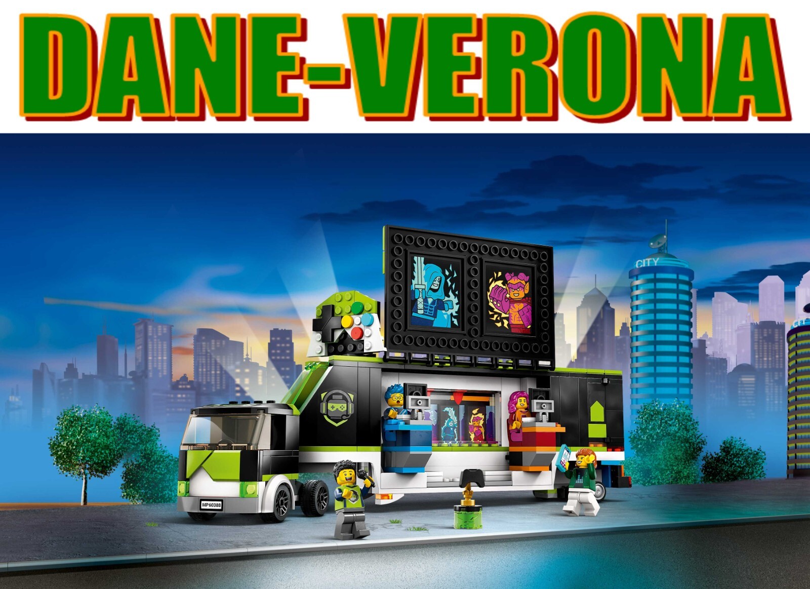 Lego - Camion dei tornei di gioco (60388) City