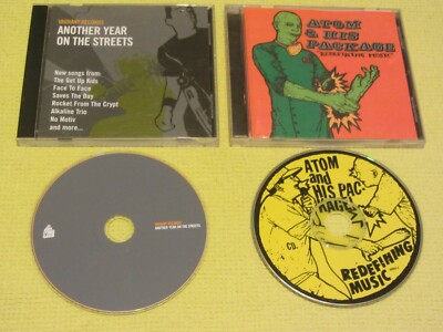 Vagrant Records Another Year & Atom & His Package Redefining Music 2 CD Albums