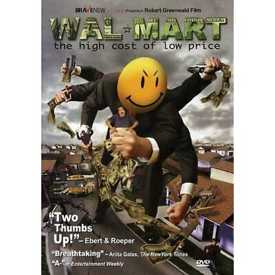 #ad Walmart: The High Cost of Low Price DVD 2005 Widescreen NEW $6.96