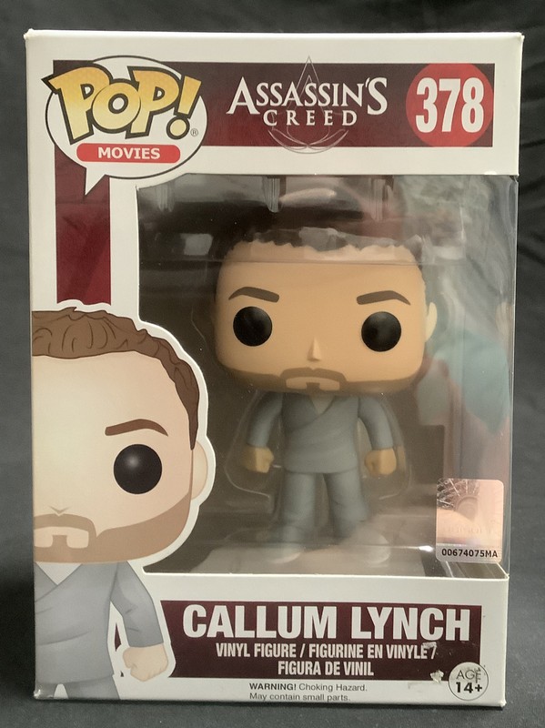 NIB - Funko Pop! Movies - Assassin's Creed - CALLUM LYNCH #378 - Vaulted/Retired
