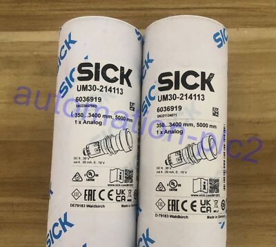 1PCS NEW SICK UM30-214113 Ultrasonic sensor FedEx or DHL express delivery