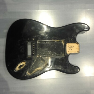 Vintage Fender Squier Body relic black