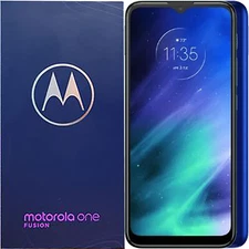 NEW Motorola One Fusion 4G Sapphire Blue 64GB + 4GB Dual-SIM Unlocked XT2073-2