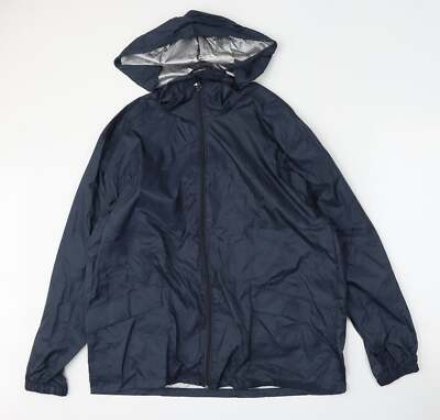 Ergebnis blaue Anorakjacke für Herren Größe S Reißverschluss