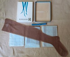 3 Pair Vintage Berkshire 333 Action Top Sheer Stockings Size 10S Tint TU NIB 