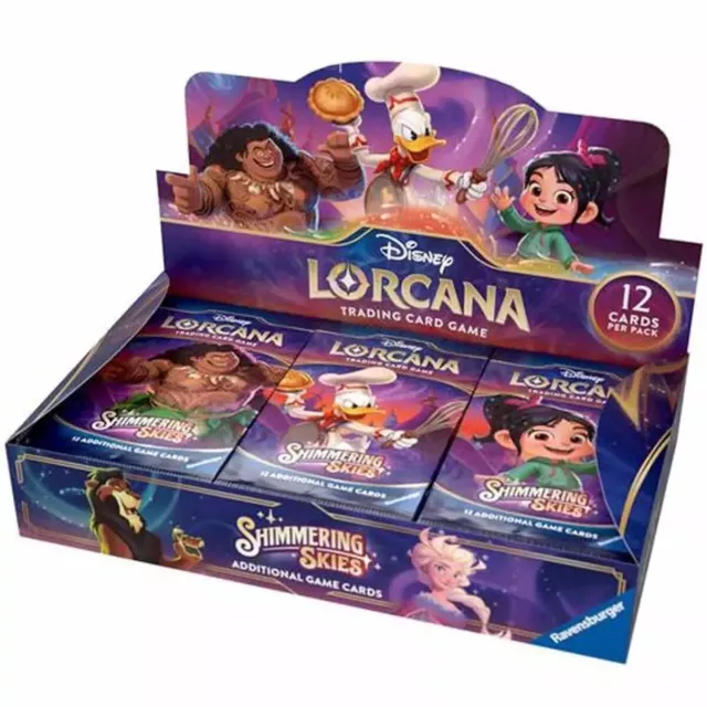 RIP & SHIP - DISNEY LORCANA SHIMMERING SKIES BOOSTER BOX