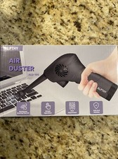 ALPTHY Air Duster, Electric Cordless Air Duster Keyboard Cleaner with 15000mA
