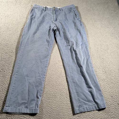 Polo Ralph Lauren Pantalone Chino Uomo 34x28 Blu Vestibilità Classica Casual Outdoor Preppy