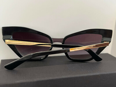 Dolce&Gabbana DG4357 Cat Eye Black Sunglasses 140MM $385 #18  display picture 3