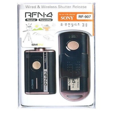 SMDV Wireless Shutter Release Remote [RFN4 RF-907] f/ DSLR SLR Body Camera