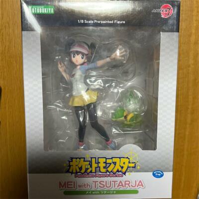 ARTFX J Pokemon Mei with Snivy 1/8 Scale Painted PVC Figure Kotobukiya Japan