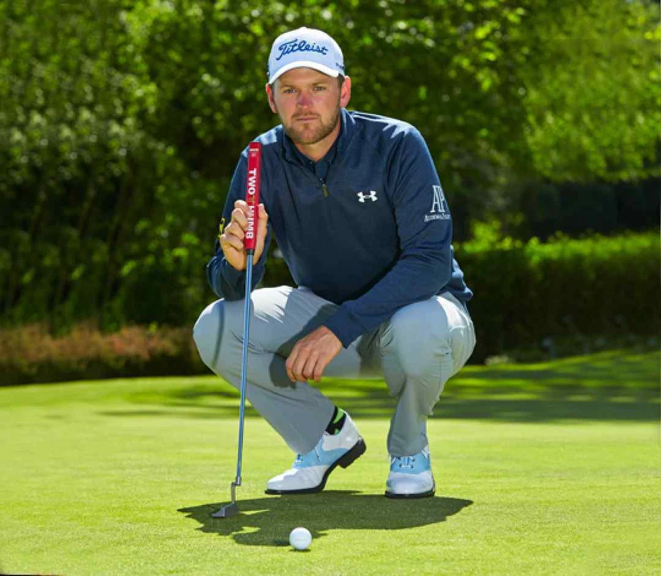 2 THUMB SNUG DADDY 27 PUTTER GRIP. RED, ORANGE, BLUE, GREEN, BLACK OR WIDE. - Image 2 of 2