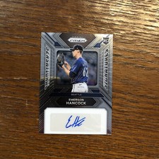 emerson hancock 2024 Panini Prizm Sensational Signatures Autograph RC Rookie 