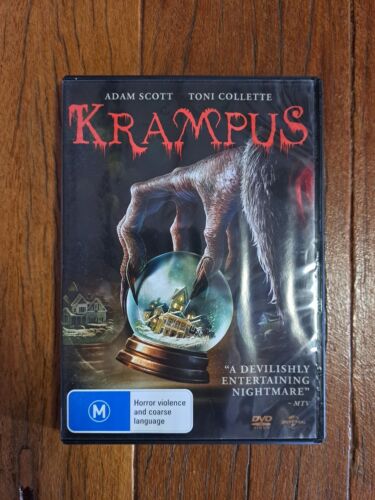 Krampus region 4 DVD (2015 Toni Collette Xmas horror comedy movie) FREE POST Au  - Picture 1 of 2