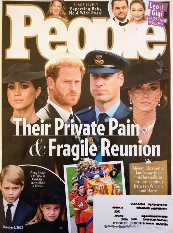People Magazine: Their Private Pain & Fragile Reunion, Oct 3 2022 New 
