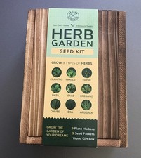 New Herb Garden Seed Kit Gift Box